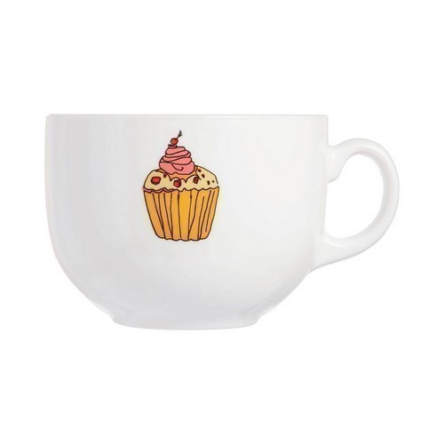 TAZON LUMINARC JUMBO POP GOURMANDISE CUPCAKE 72CL